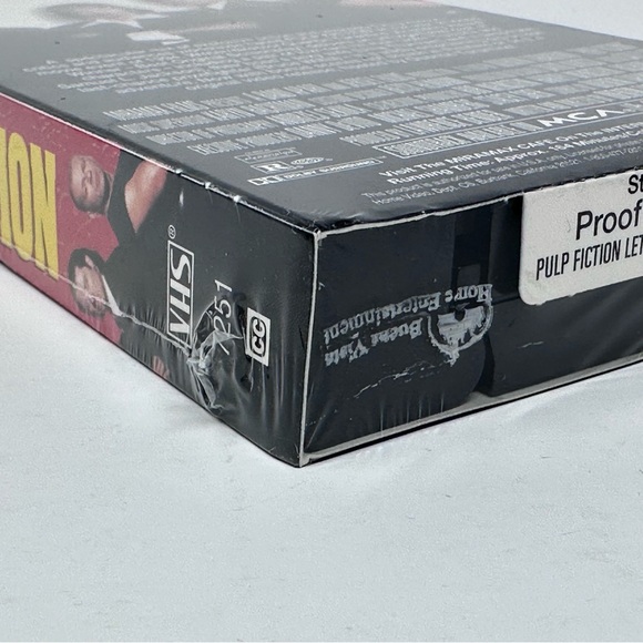 Pulp Fiction Letterbox Collectors Edition VHS 1996 No Stickers Factory Sealed - Picture 7 of 10